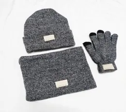 New Designers Hats Sconse Luves Conjuntos de Luvas de cachecol de moda Geiia Acessórios para clima frio Conjuntos de presentes de caxemira para homens mulheres0396781694
