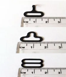 50 uppsättningar Bow Tie Hardware Slips Hook Bow Tie eller Cravat Clips Fasteners för att göra justerbara remmar på Bow Tie Dip 19mm13mm Inner6143469