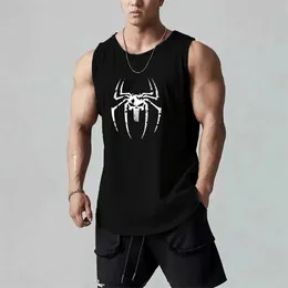 Summer Men Clothing Gym Tank Tops Basketball Sportswear QuickDrying ärmlös T -shirt Träning Fitness Vest Breattable Singlets 240429