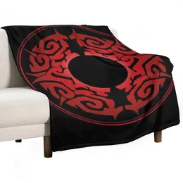 Decken Wei Wuxian Patriarch Yiling Lazou Symbol werfen Decken Haare Baby für Sofa dünnes Bett