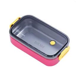 Elimina Container Lunch Box Bento Food Storage 1/2 Strati in acciaio inossidabile Gateau Bandejas Desechables Para Fiesta