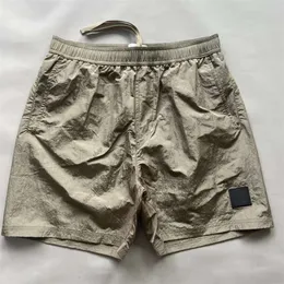 Designer Short Mens Stones Islandes Short Mens Track Pant nylon Swim Loose Outdoor Street Homem de jogging shorts Fiess Sortlants 9 Colors calças 450