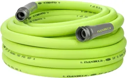 Flexzilla Garden Hose 5/8in。x50 ft頑丈な軽量飲料水安全Zillagreen -HFZG550YW -E 240430
