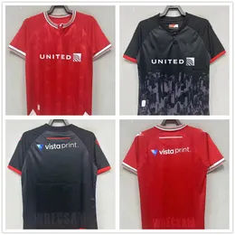 2024 25 Wrexham Soccer Jerseys 24 25 DAVIES S. Boden F. Takyi P. Rutherford S. Wedgbury Allsopp Billy Ashcroft YOUNG MULLIN CANNON Jerseys