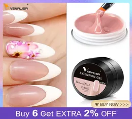 ArtNail Venalisa 15ml Strong Construction Thin Jelly Pink Clear Builder Camouflage Nail Extend French Gel9489864