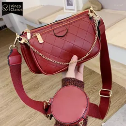 Shoulder Bags Fashion Mahjong Bag PU Leather Crossbody For Women Chain Purses And Handbags Designer Top Quality Sac