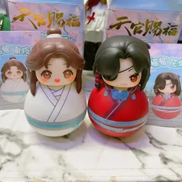 Tian Guan Ci Fu Blind Box Heavenly Officials Blessing Tumbler Anime Xie Lian Hua Cheng Mysterious Surprise Toy Figure Doll Gift 240506