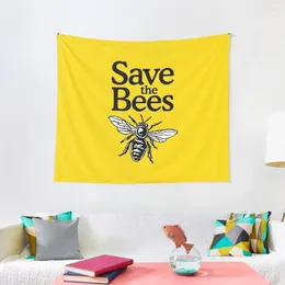 Tapestries Save The Bees Beekeeper Quote Design Tapestry Aesthetics For Room Wall Hangings Decoration Japanese Decor