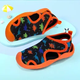 Sandali per bambini Summer Childrens Closed Sports Beach Shoes Boy Girl Outdoor Wading Baby Toddler Casual Running 240506
