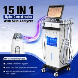 Microdermoabrasione della macchina per dermabrasione di ossigeno Hydra Oxygen Microdermoabrasione dei punti neri idroeletti rimozione rimozione idrodermaabrasion Attrezzatura del viso