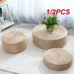 Poduszka 1/2pcs futon podłogowa joga medytacja molo okrągłe ceremonia herbaty balkonowi duszpasterski mata tatami tatami