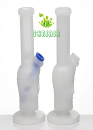 Accessori per tubo d'acqua in silicone del cranio trasparente con silicone down 14 mm tubo femminile di gomma non gratisabile tubi di bong di bong5622769