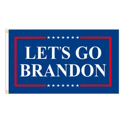 Lets Go Brandon Banner Flag 90150cm utomhus inomhus Small Garden Flags FJB SinglestitchedPolyester med mässing GROMMETS HH217278986019