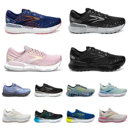 Luxury Designer Shoes Brooks Running Shoes Glycerin Marathon Glycerin 20 Rinnande stötdämpande löparskor Lätt Mens Trainers Chaussure Sports Shoes