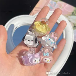 Süße Cartoon Glitzer Kinder Haarschlüsse Kuromi Melodie Haarclip Haarzubehör Mädchen Haarnadelkopf Haarkrallen Klumpen Kopfschmuck