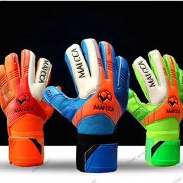 MAICCA Children's Football Goalkeeper Gloves For Students, Children's Adult Goalkeeper Gloves With Finger Guards, Anti Slip And Wear Resistant Latex For Teenagers 354