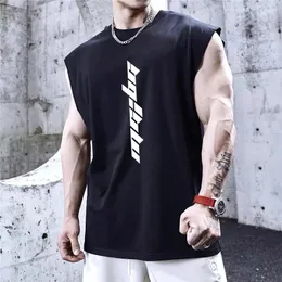 Men outdoor Bodybuilding Tank top Gyms Fitness sleeveless shirt breathable Male quickdrying Sports vest men Undershirt jogging 240430