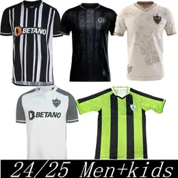 23 24 25 Atletico Mineiro Soccer Jerseys G. Arana Nathan Silva Vargas Manto da Massa 113 Edycja specjalna 2024 2025 Fred Cazares Otero Home Away Football Shirt