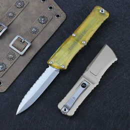 2Models Combat Infidel Stały ostrz OTF Knife Auto Kieszkie noże M390 EDC Pocket Pocket Pocket Survival Nóż z narzędziami EDC z pochwy EDC