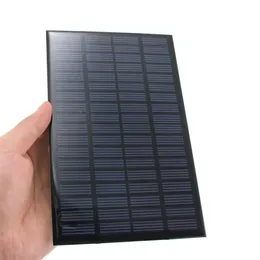Mini 25W 18V Солнечная панель Поликристаллическая портативная система кремния для перемещения бухгалтерской батареи Зарядное устройство 240430