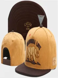 メンズカリフォルニアラブ野球帽子夏のスタイルヒップホップストリートファッション調整可能な帽子骨6パネルフラワーストラップバックchapeau4375403