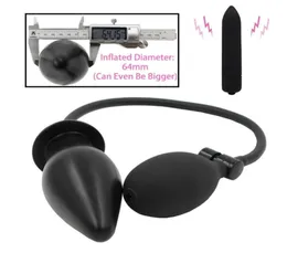 Vibratoren aufblasbare Penis Analpumpe Buplug Masturbator für Frauen Produkte erotische Sexspielzeuge Erwachsene intime Waren Shop 1021160