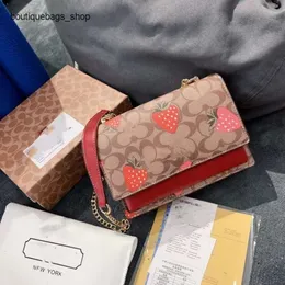 Lyxvarumärke handväska designer kvinnors väska ny kvinnors väska körsbärs jordgubbväska stor kapacitet singel axelväska crossbody väskor väskor330