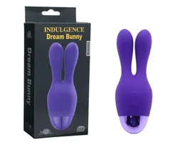 Nuovo arrivo Double Motors Vibrator Burst Orgasmo Nipple Tease G Spot stimolazione La vibratore di coniglio vibratore giocattoli sessuali per donne Y181021977161