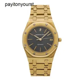 Audemar Pigue Watch Royal Oak APF Factory Automatico 34 mm Oro Giallo Da Uomo Braciliale Orologio EP0T