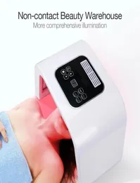 7 máscara de pescoço facial de led led EMS Microeletronics PON Terapia Máscaras Remoção de rugas Rejuvenescimento de face e pescoço beleza1018836