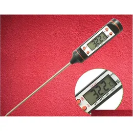 Nowy przylot cyfrowy termometr oleju kuchennego sonda żywnościowa kuchnia Kuchnia BBQ termometr wybierany TP101 Cfgyo8861090