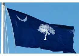 South Carolina Flagge 3x5 ft Custom USA State Flags 3ft x 5ft Indoor Outdoor Fliege hängen billiges Banner mit hoher Qualität4699832