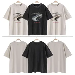 Неопределенные дизайнеры мужская футболка для бренда бренд акула хип-хоп гот-топы