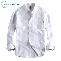 100% хлопчатобумажные рубашки мужская мода ретро, промывая вода, оксфордские рубашки мужские карманные кешью цветочные лоскут с длинным рукавом кабула 240430