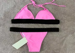 Mode underkläder baddräktdesigners bikini badkläder baddräkt hög midja fast färg sommar sexig förförisk bikinis6805679