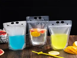UPSPIRIT 10 pezzi di plastica da 500 ml Caschi di bevande trasparente Spacchi trasparente Stitose per il contenitore per latte per latte d'acqua del succo 5877258
