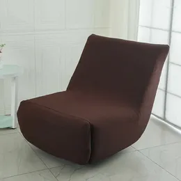 Stuhlabdeckungen abnehmbarer Sofa Couch Protector Fireside Deckel Stretch Armless Lounge Chaise Slipcover Verdickter Kissen