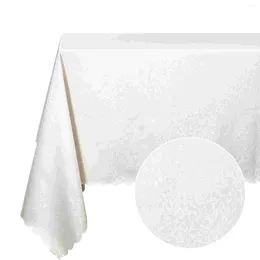 Tischtuch Tischdecke Kunststofftische Haus Esszimmer Flecken Proof Anti-Falten-resistente PU-Rechteck-Bankett