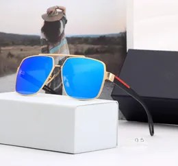 Luxury Su nglasses Mens Designer Solglasögon Fashion Polariserade solglasögon för herr sommarkörningsglas nr Box1484882