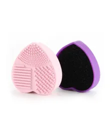 1pcs Makeup Washing Brush Wet and Dry Dual Use Cleaner Make Up Cleaning Silicone Make Up Brush Color Removal Sponge Cosmetictool1945943