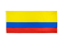 90cmx150cm 100 Polyester Yellow blue red co col colombia flag direct factory 3x5Fts7574212