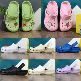 Çocuk Terlik tıkanıklılar Toddlers plaj ayakkabıları bebek croc genç kız kızlar tasarımcısı yaz eva slaytlar pembe siyah mavi çocuk