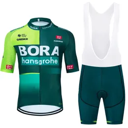 2024 Команда NVE Cycling Jersey Мужчины женщины Boraful Bike Maillot Shorts устанавливают Ropa Ciclismo Summer Bicycle Forning 240510