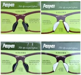 20 para Czarne i przezroczyste Antislip Quality Zdrowe podkładki nosowe krzemowe Kleje na nosie dla okularów przeciwsłonecznych desek okularów COL2931221