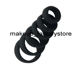 Massage 6 Sizes Silicone Cock Ring Penis Enhance Erection Ejaculation Delay Sex Toys For Men Cockring Ball Donuts Shop3324041