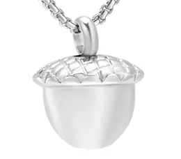 Chains ACORN Cremation Necklace For HumanPetAnimal Ashes Stainless Steel Memorial Urn Keepsake Pendant Jewelry WomenKid4250384