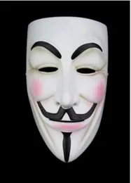 Hochwertiger V für Vendetta Maske Harz Sammeln Sie Home Decor Party Cosplay -Objektive Anonymous Mask Guy Fawkes2714020