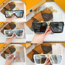 Designer per occhiali da sole maschile Donne da sole occhiali da sole oversi di oversize occhiali da sole milionari Z1565W Z1547E Z1502W ES