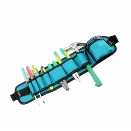 Tool Bag Mtifunctional Electrician Waterproof Oxford Tools Kit Pockets Waist Belt Herramientas Para Electricistas B Type5272305 Drop D Dhu86