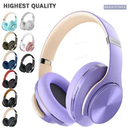 Doqaus vogue5 słuchawki Bluetooth nad ucha, 90 -godzinne słuchawki bezprzewodowe z 3 trybami EQ, izolowanie hałasu słuchawki stereo HiFi z głębokim basem, mikrofon